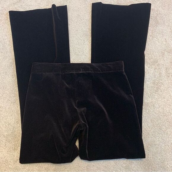 Theory Chocolate Brown velvet Tara pants Sz 4 - Picture 4 of 13